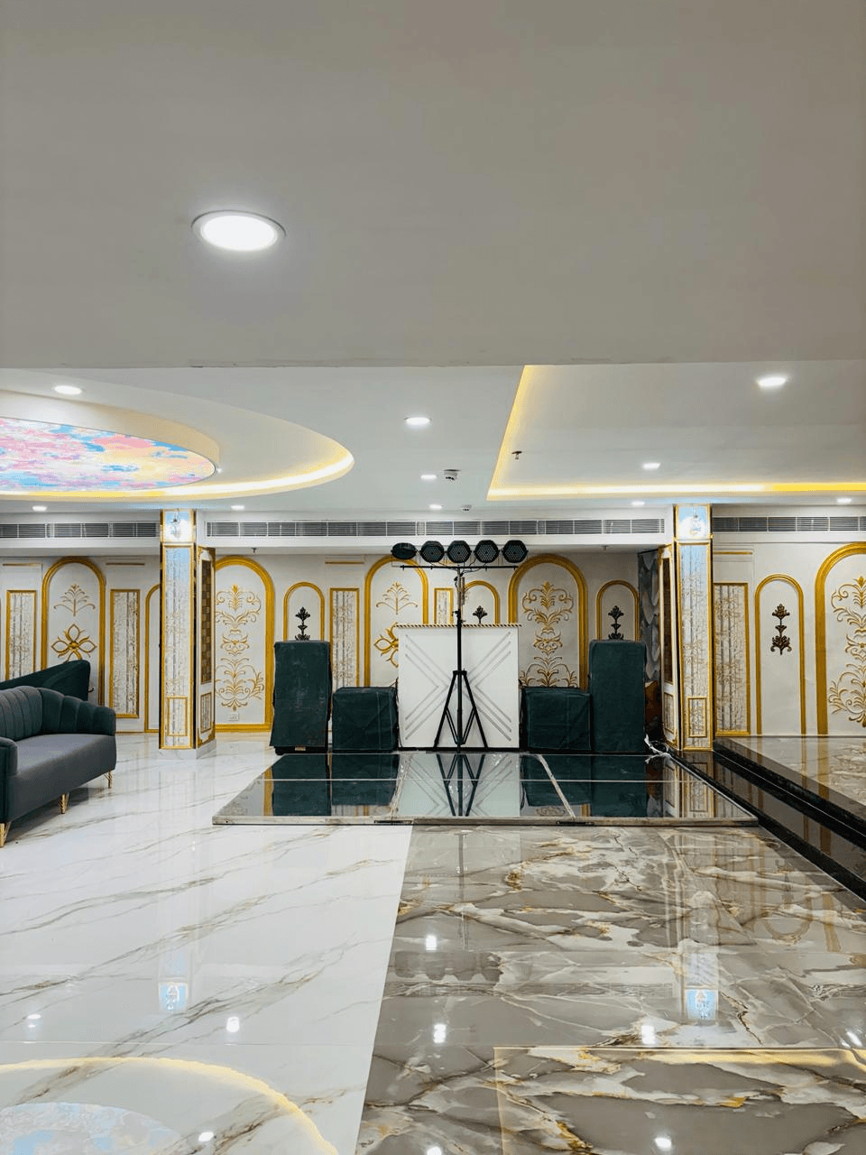 Floral Banquet Entrance