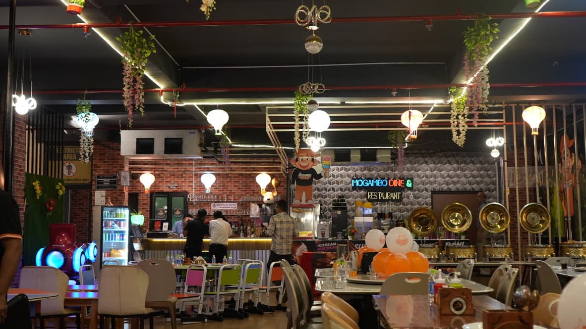 Mogambo's Kitchen dining area