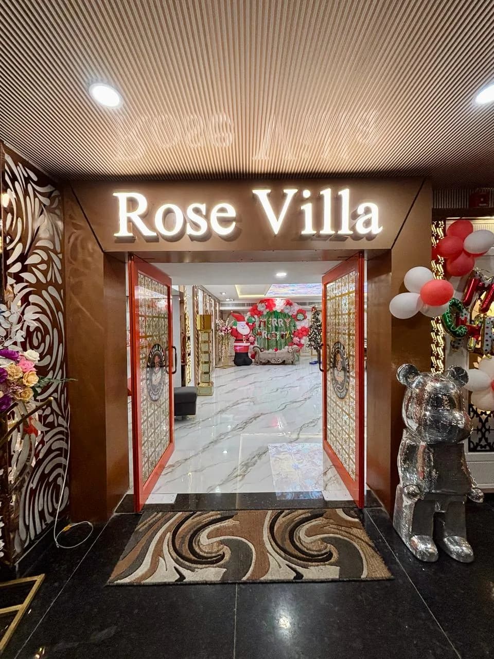 Rose Villa Banquet Setup