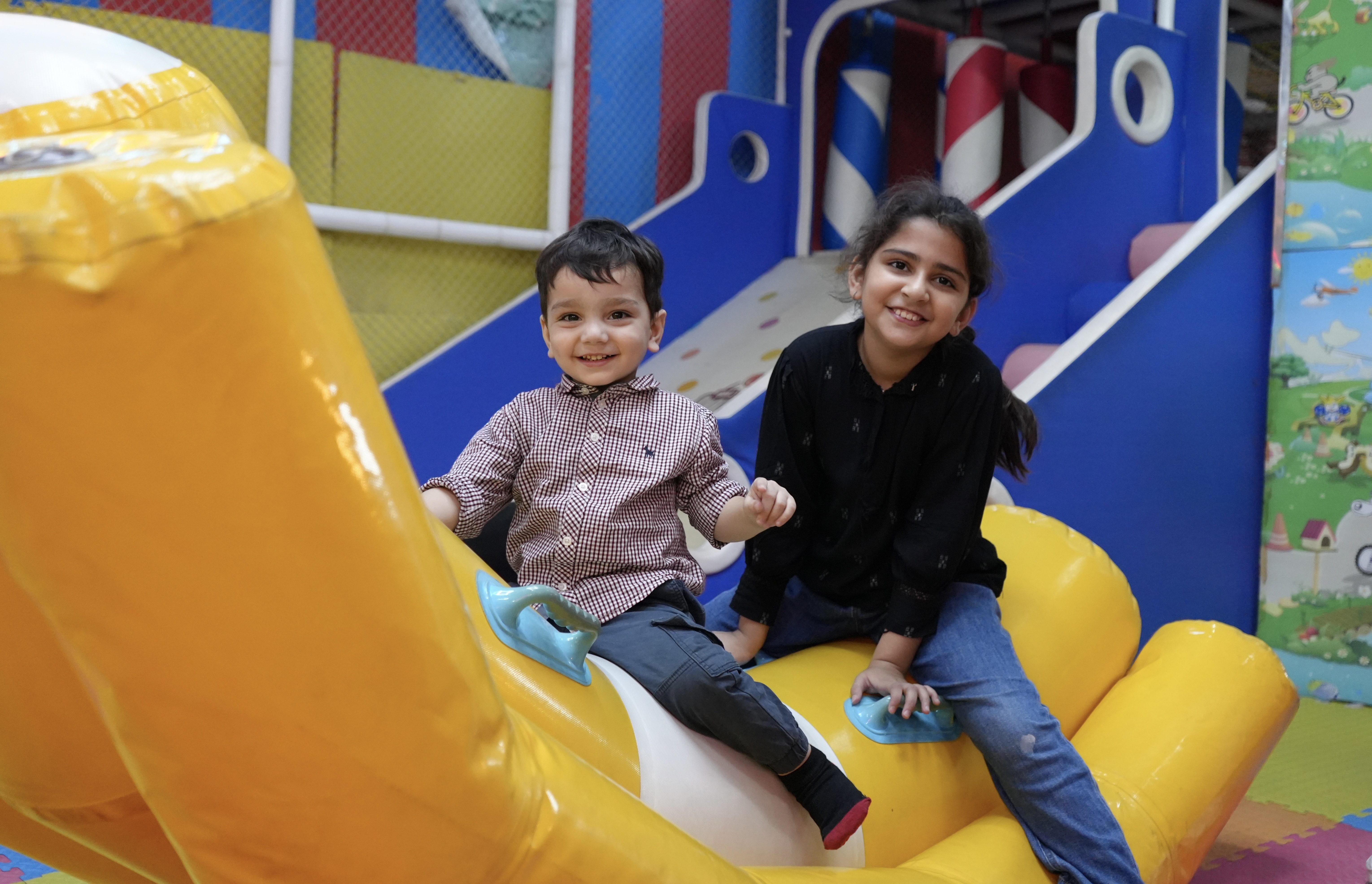 Soft Play action