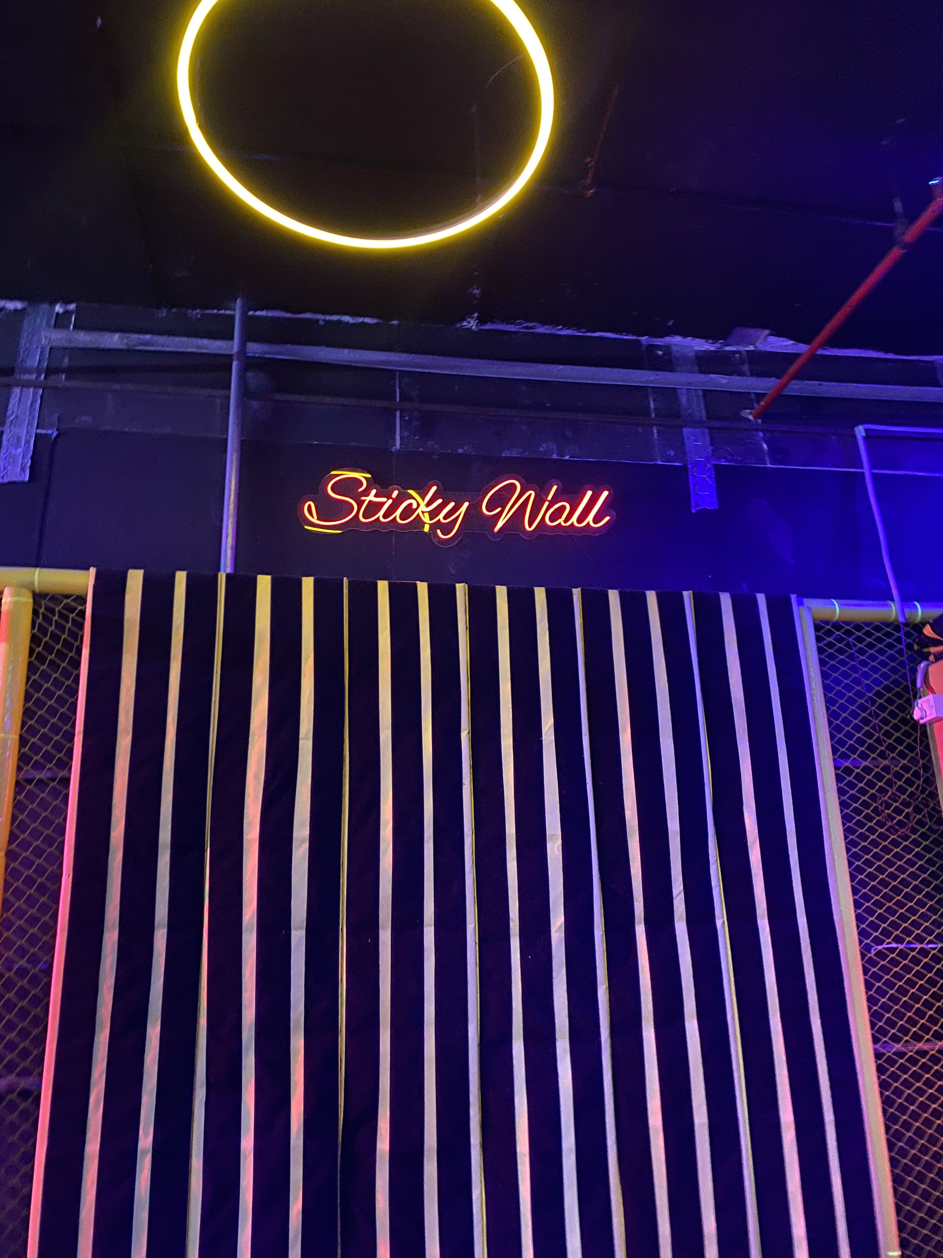 Soft play zone climbing area