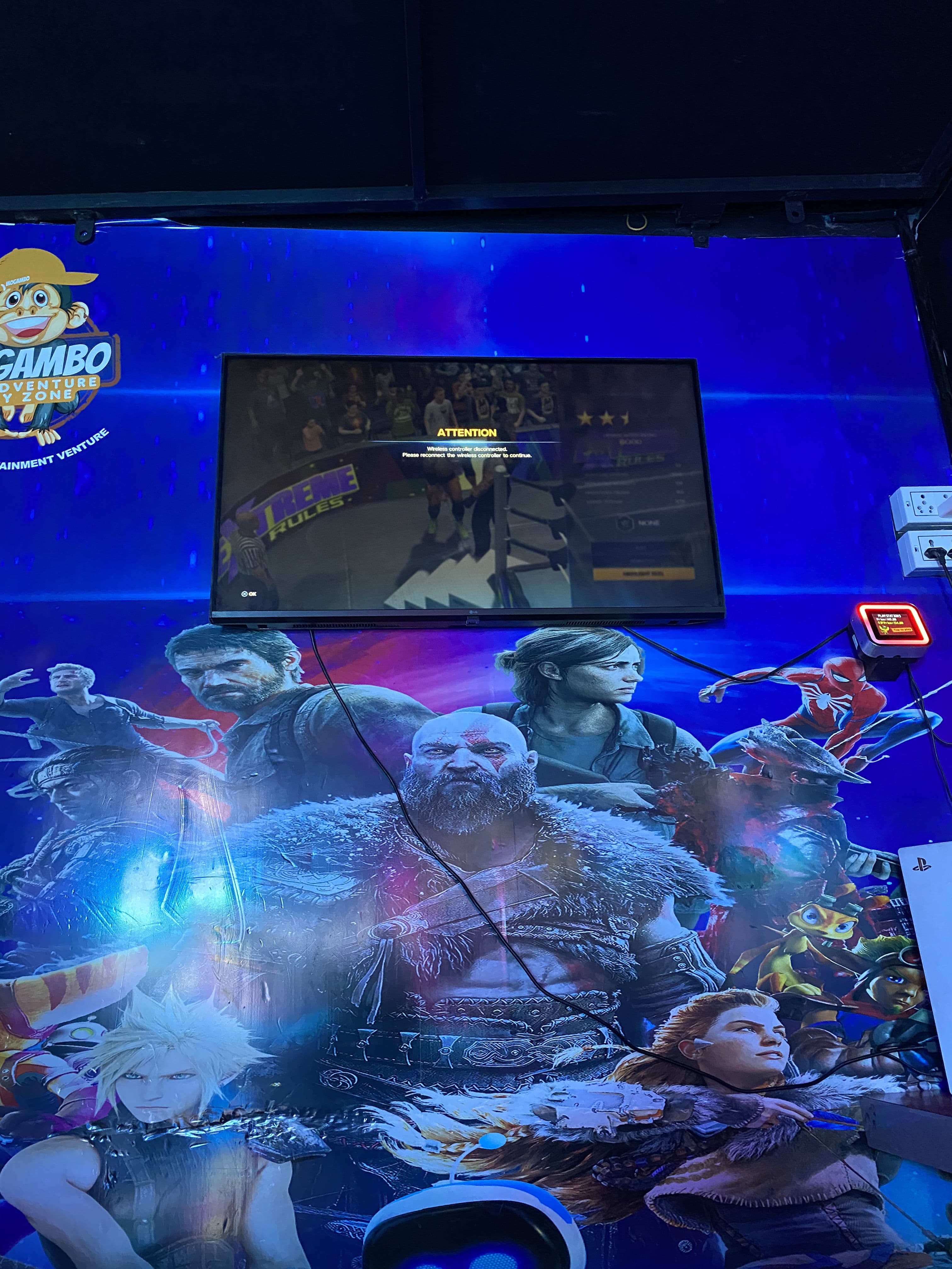 PlayStation wall console