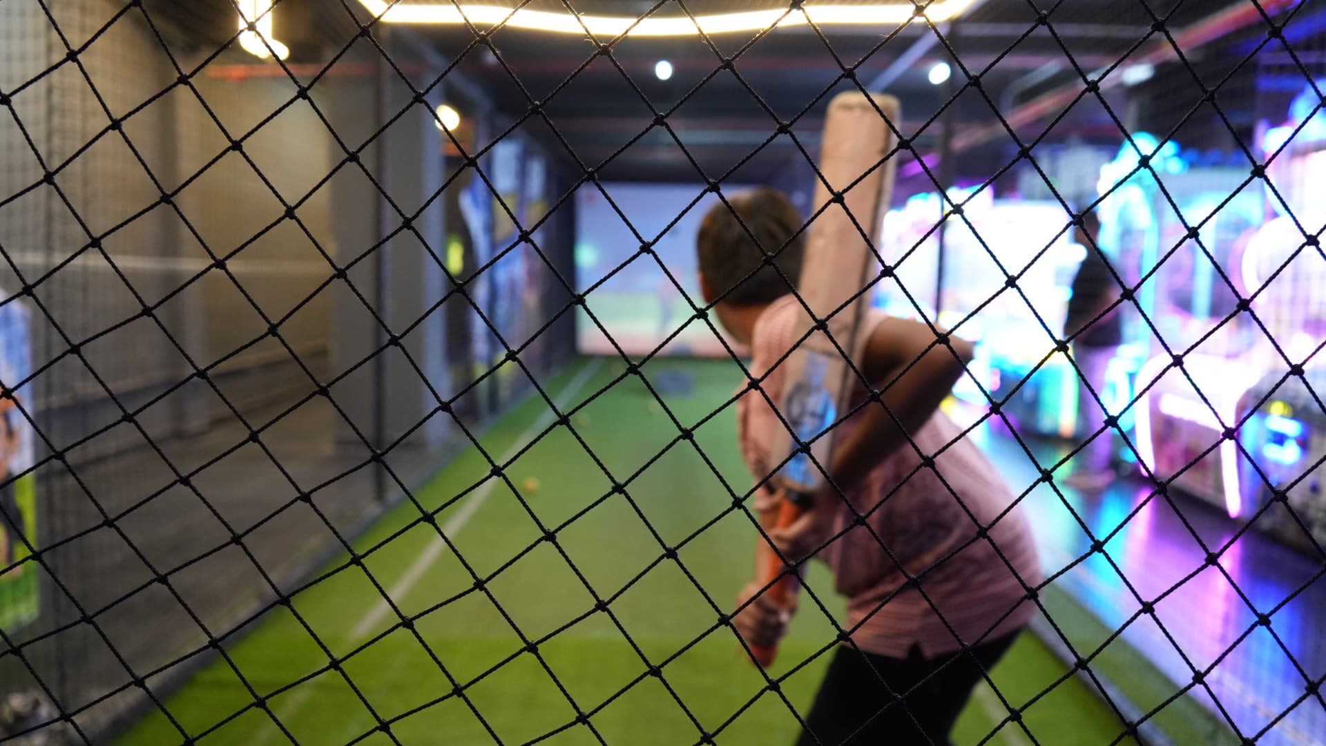 Cricket action
