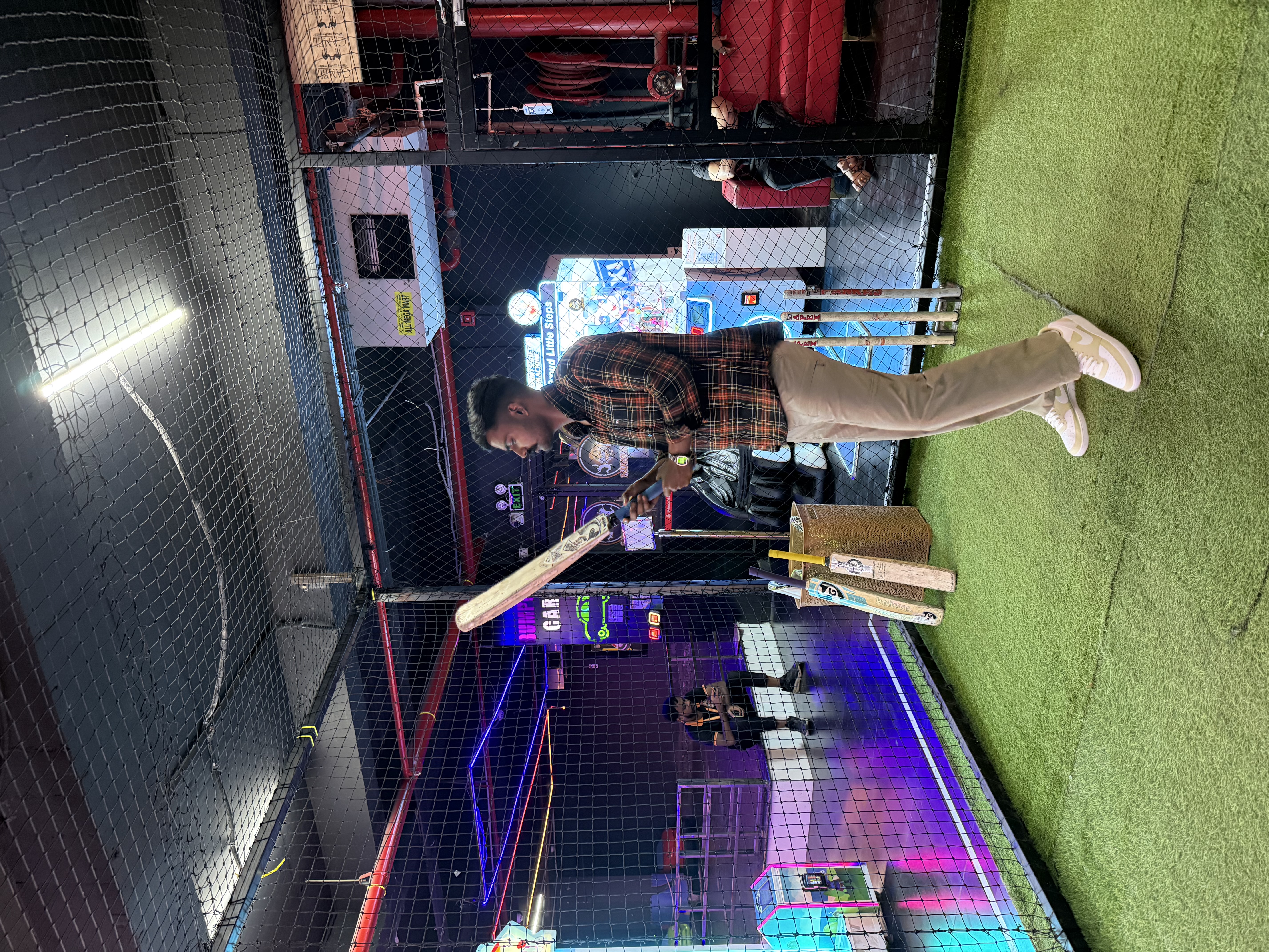 Cricket action